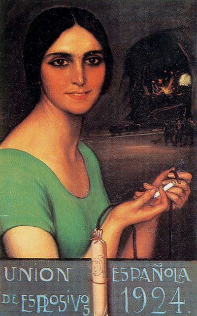 Zündende Lunte von Julio Romero de Torres